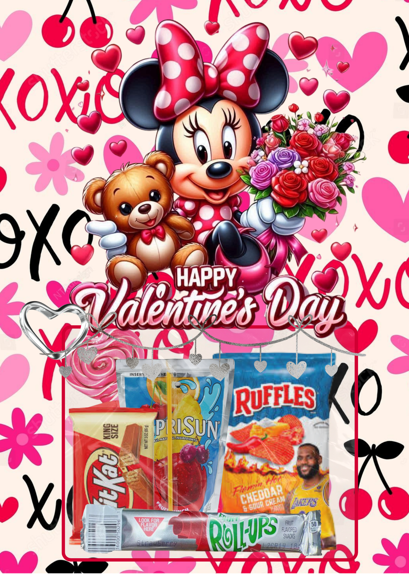 Valentine Day Card for School Kids