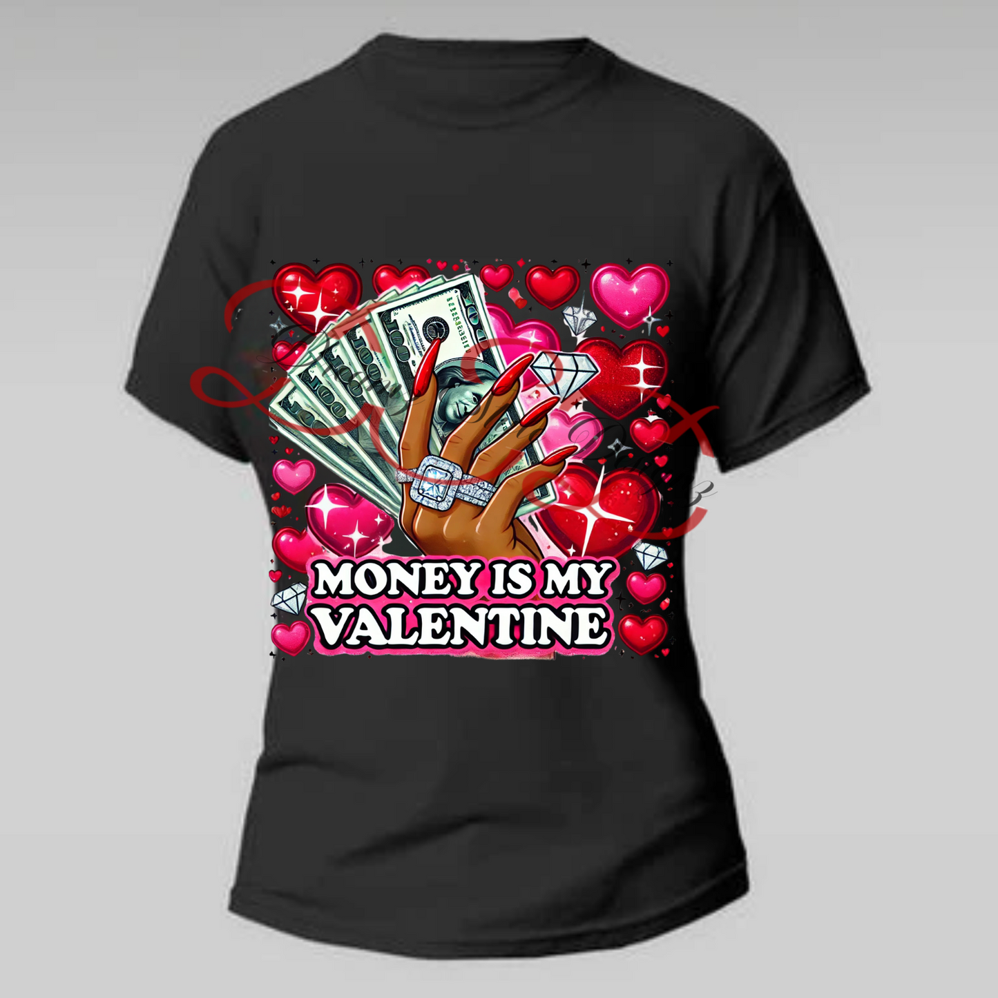 Valentine T-shirt Cash Is My Valentine