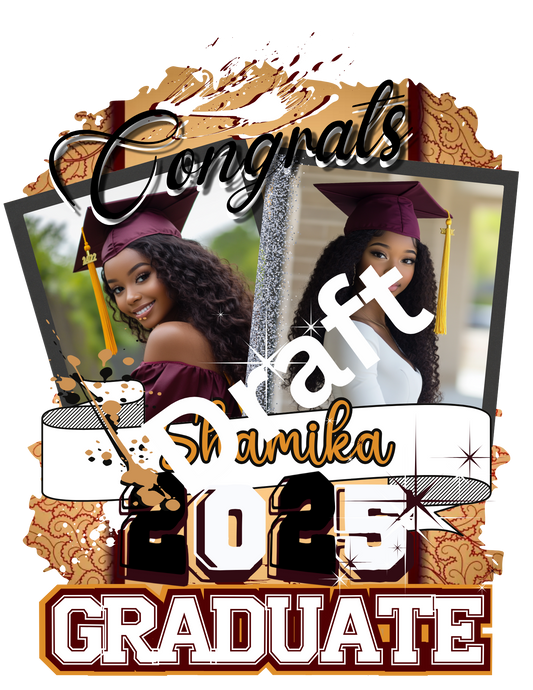 Graduation Template T-shirt